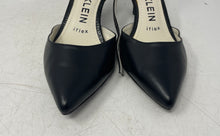 Load image into Gallery viewer, Anne Klein Womens Fayza Black Pointed Toe Stiletto Ankle Strap Heels Size 8
