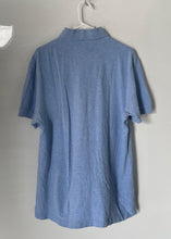 Load image into Gallery viewer, Tommy Hilfiger Mens Blue Heather Custom Fit Short Sleeve Golf Polo Shirt Size XL

