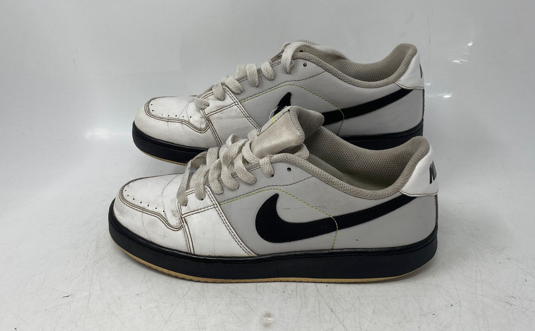 Nike Mens Backboard 378336-123 White Gray Black Lace-Up Sneaker Shoes Size 7