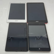 Load image into Gallery viewer, Lot Of 4 Pieces Assorted Mix Of Models Android Tablets Not Tested For Parts
