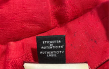 Load image into Gallery viewer, Authentic Versace Jeans Couture Mens Red Short Sleeve Button-Up Shirt Size S
