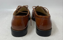 Load image into Gallery viewer, Giorgio V Mens Brown Leather Square Toe Lace-Up Oxford Dress Shoes Size 10M
