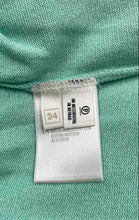 Load image into Gallery viewer, Authentic Escada Womens Green Short Sleeve Blouse Top Size EUR 34 Stained
