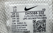 Load image into Gallery viewer, Nike Mens Vapor Edge Shark 2 DH5088-102 White Silver Football Cleats Size 12
