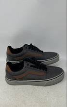 Load image into Gallery viewer, Vans Mens Off The Wall Ward Deluxe Gray Brown Lace-Up Sneaker Shoes Size 9

