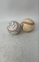 Load image into Gallery viewer, Lot Of 2 Pcs Wilson White Red Stitch Autographed Baseball Sports Balls
