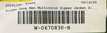 Load image into Gallery viewer, Sniper Gang Mens Multicolor Colorblock 1/4 Zip Windbreaker Jacket Size Medium
