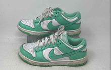 Load image into Gallery viewer, Nike Womens Dunk Low Green White Low Top Lace-Up Sneaker Shoes Size 7
