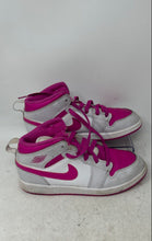 Load image into Gallery viewer, Nike Girls Air Jordan 1 Mid PS FD8781-500 Pink White Sneaker Shoes Size 3Y
