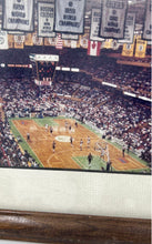 Load image into Gallery viewer, Basketball Arena Photo Championship Banners Boston Celtics Framed Picture
