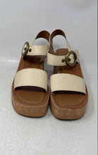 Load image into Gallery viewer, Zodiac Womens Glory Beige Open Toe Wedge Platform Sandals Size 9M
