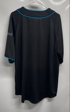 Load image into Gallery viewer, True Fan Genuine Merchandise Mens Black MLB Miami Marlins Sports Jersey Size XL
