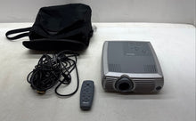 Load image into Gallery viewer, InFocus LP240 Gray Silver Portable LCD Digital Projector In Bag Untested
