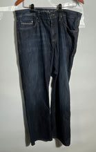 Load image into Gallery viewer, Mavi Mens Blue Denim Dark Wash Stretch Pockets Straight Leg Jeans Size 34x32
