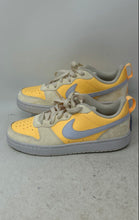 Load image into Gallery viewer, Nike Kids Court Borough Recraft Low DV5456-107 White Orange Sneaker Shoes 5.5Y
