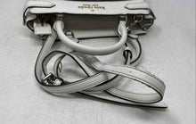 Load image into Gallery viewer, Kate Spade New York Womens Staci White Leather Detachable Strap Satchel Bag
