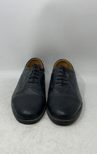 Load image into Gallery viewer, Lotus Bawa Mens Black Leather Cap Toe Lace-Up Oxford Dress Shoes Size 11
