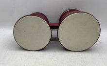 Load image into Gallery viewer, First Act Red Percussion Musical Instrument Beginner Double Bongos Drum Set
