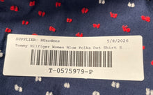 Load image into Gallery viewer, Tommy Hilfiger Womens Blue Spread Collar Long Sleeve Button-Up Shirt Size Small
