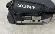 Load image into Gallery viewer, Sony Model DCR-DVD105 Silver 20x Optical Zoom Digital Video Camcorder Not Tested
