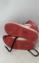 Load image into Gallery viewer, Nike Womens Air Jordan 1 Mid BQ6472-186 White Pink Lace-Up Sneaker Shoes Size 7
