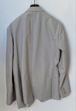 Load image into Gallery viewer, Zara Mens Gray Notch Lapel Single-Breasted Two-Button Blazer Jacket Size 46
