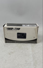 Load image into Gallery viewer, Black Dual Channel Front Rear Dash Cam Full HD 1080P + 720P Not Tested With Box
