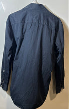 Load image into Gallery viewer, Bugatchi Mens Dark Blue Cotton Long Sleeve Shaped Fit Button-Up Shirt Size M
