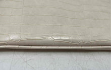 Load image into Gallery viewer, Zara Womens Beige Croc Embossed Leather Single Chain Strap Zip Top Shoulder Bag
