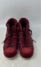 Load image into Gallery viewer, Adidas Mens Pro Model J Red Round Toe Lace-Up Sneakers Shoes Size 6.5

