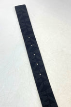 Load image into Gallery viewer, Michael Kors Womens Brown Black Monogram Reversible Buckle Dress Belt

