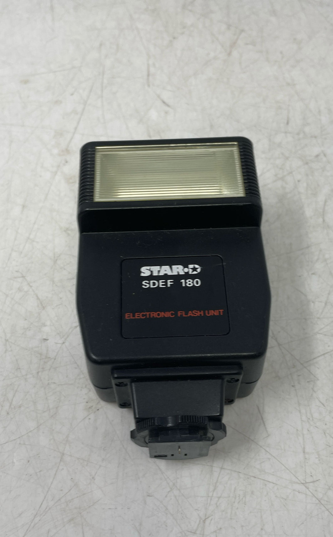 Star-D SDEF 180 Electronic Flash For Film Camera Unit Not Tested