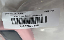 Load image into Gallery viewer, Kids Pink Compact Digital Camera Toy With Touchscreen &amp; Buttons Untested
