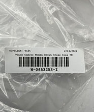 Load image into Gallery viewer, Vince Camuto Womens Elanso Brown Open Toe Caged Strappy Sandals Size 7M
