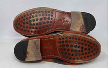 Load image into Gallery viewer, Cole Haan Mens Brown Leather Moc Toe Slip-On Penny Loafer Shoes Size 13M
