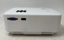Load image into Gallery viewer, TopVision Model T21 White Portable 1080p Full HD Mini Projector Untested
