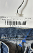 Load image into Gallery viewer, Armani Exchange Mens Blue Denim Medium Wash Straight Leg Jeans Size 30R
