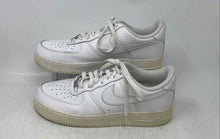 Load image into Gallery viewer, Nike Mens Air Force 1 '07 White Low Top Lace-Up Sneaker Shoes Size 9

