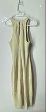 Load image into Gallery viewer, A New Day Womens Light Khaki Sleeveless Round Neck Midi Bodycon Dress Size XS
