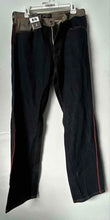 Load image into Gallery viewer, Sean John Mens Blue Side Stripe Denim Straight Leg Jeans Size 34 With Tag
