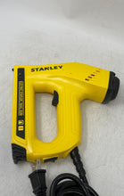 Load image into Gallery viewer, Stanley Model TRE55OZ Yellow Corded Electric Stapler And Brad Nail Gun
