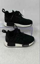 Load image into Gallery viewer, Adidas Kids NMD_R1 Refined Black White Round Toe Lace-Up Sneaker Shoes Size 7K
