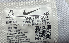 Load image into Gallery viewer, Nike Womens Air Max 270 AH6789-100 White Low Top Running Shoes Size 8.5
