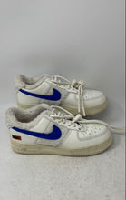 Load image into Gallery viewer, Nike Womens Air Force 1 Low '07 DO6680-100 White Blue Sneaker Shoes Size 5
