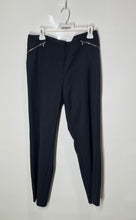 Load image into Gallery viewer, Calvin Klein Womens Black Flat Front Straight Leg Dress Pants Size 10
