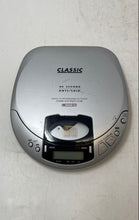 Load image into Gallery viewer, Classic Silver 40 Second Anti Skip Digital Filter Portable CD Player Not Tested
