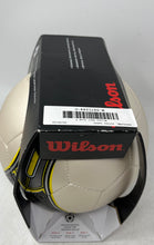 Load image into Gallery viewer, Wilson WSCR Outdoor Play Soccer Ball Size 5 With Durable Synthetic Leather Cover
