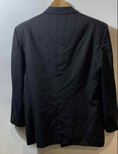 Load image into Gallery viewer, Authentic Mani By Giorgio Armani Mens Black Double-Breasted Blazer Size EUR 40
