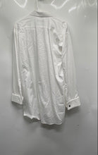 Load image into Gallery viewer, Collection By Michael Strahan Mens White Stretch Dress Shirt Size 17 32/33
