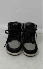 Load image into Gallery viewer, Nike Kids Jordan 1 Retro High OG Black Gray Lace-Up Sneaker Shoes Size 7C
